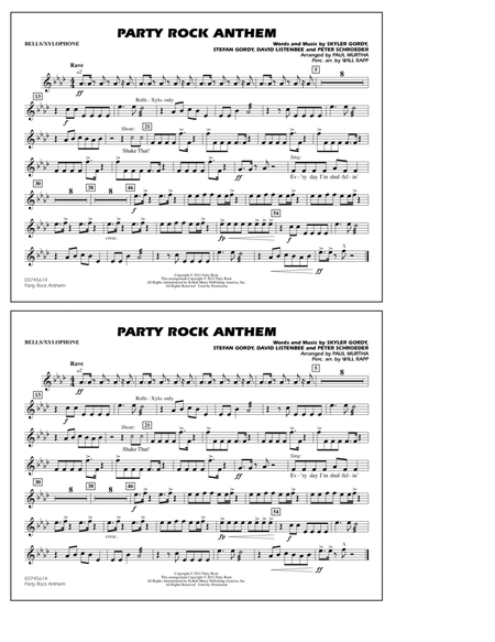 Party Rock Anthem - Bells/Xylophone