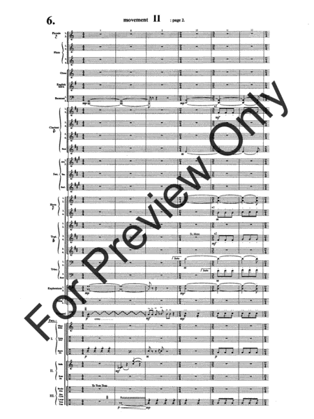 Symphony #1 In Memoriam Dresden 1945 - Full Score