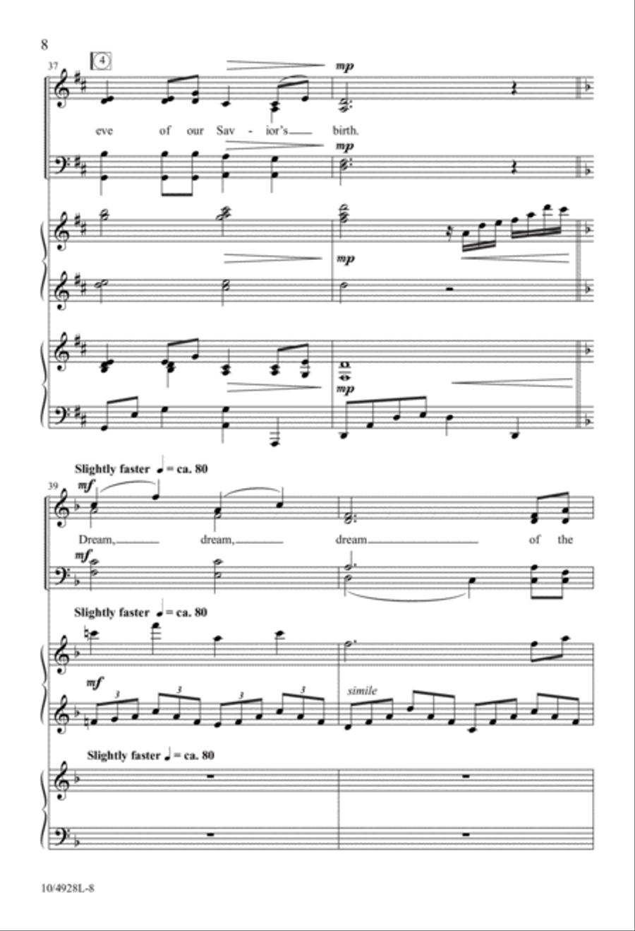 Still, Still, Still 4-Part scores gallery preview page 8