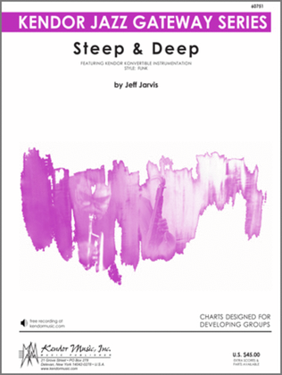 Book cover for Steep & Deep (Full Score)