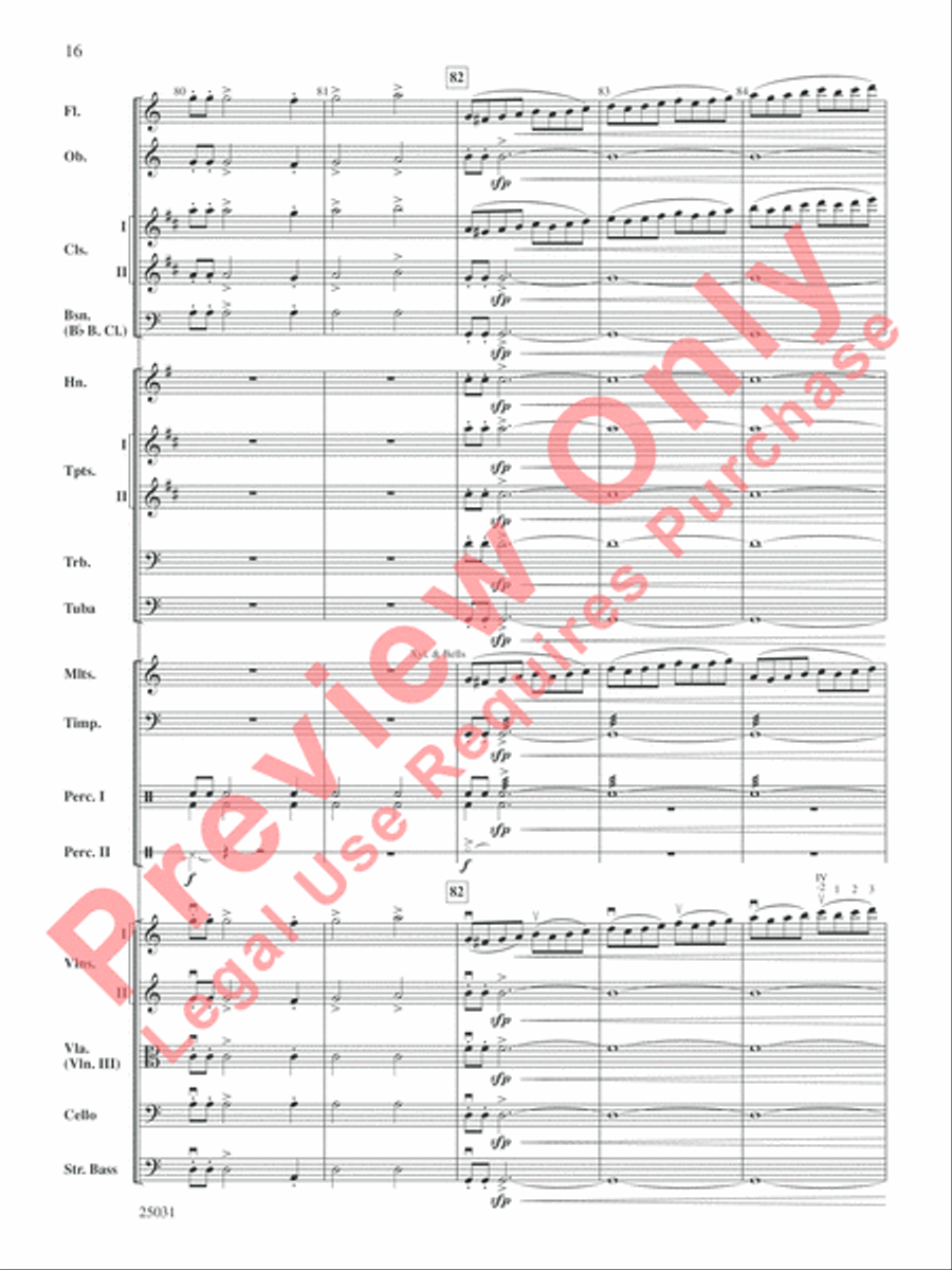 Comedy Tonight Comedy Tonight Full Orchestra scores gallery preview page 17