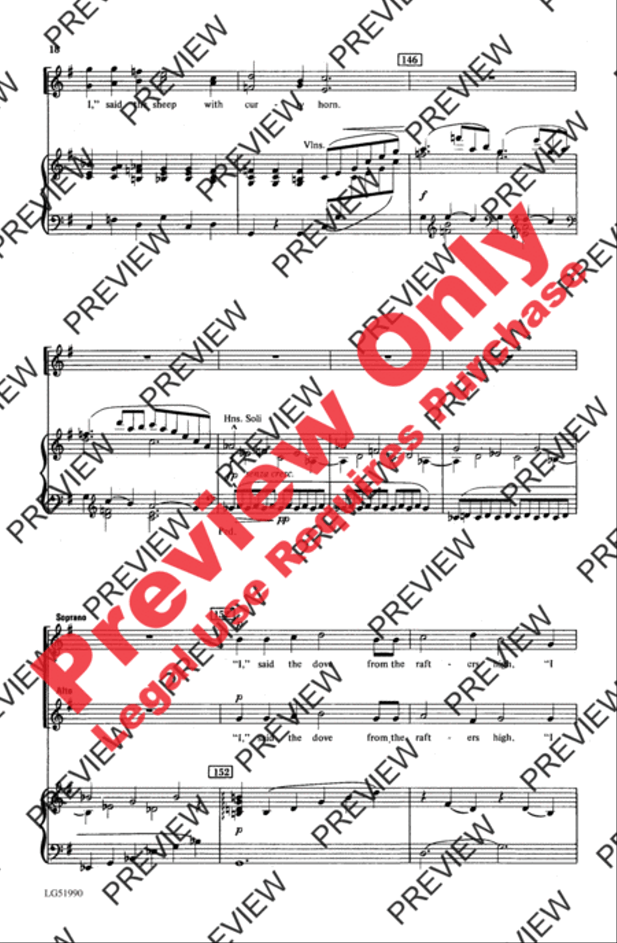 Carol Cantata Carol Cantata 4-Part scores gallery preview page 18