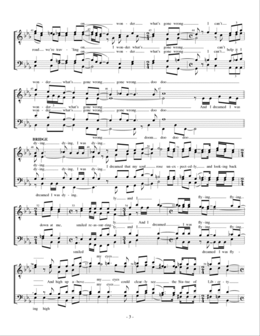 American Tune American Tune TTBB scores gallery preview page 3