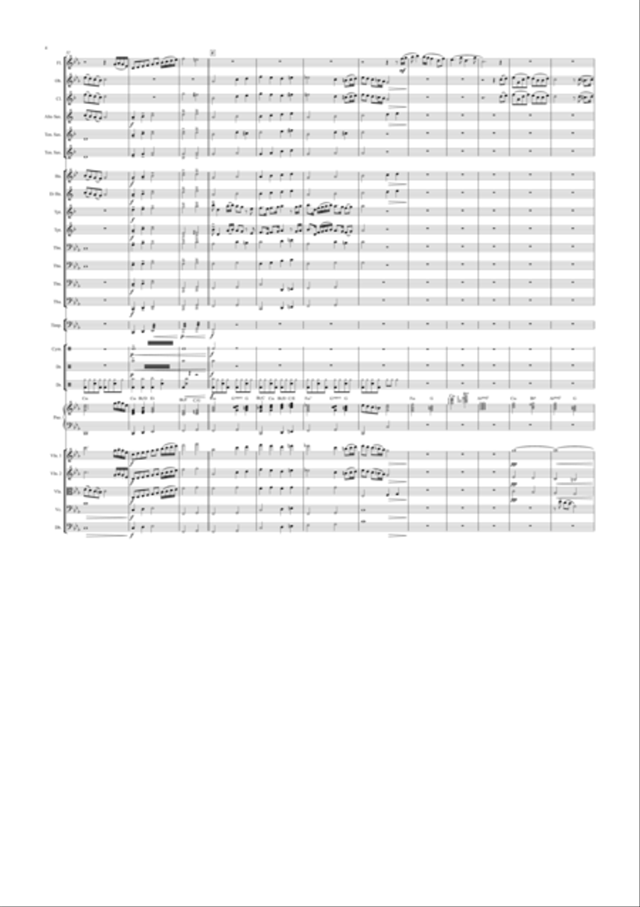 Via Dolorosa Via Dolorosa Full Orchestra scores gallery preview page 4