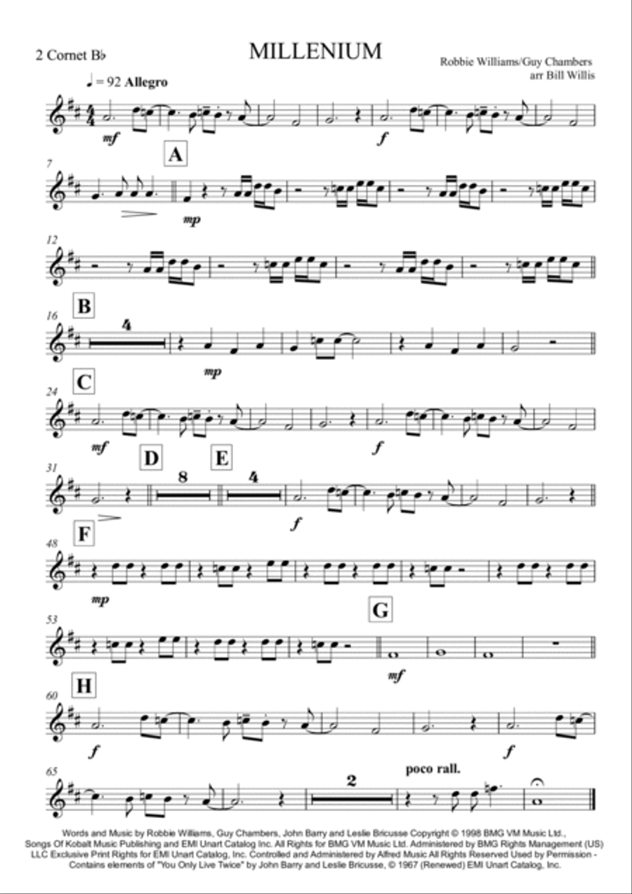 Millennium School and Community scores gallery preview page 3