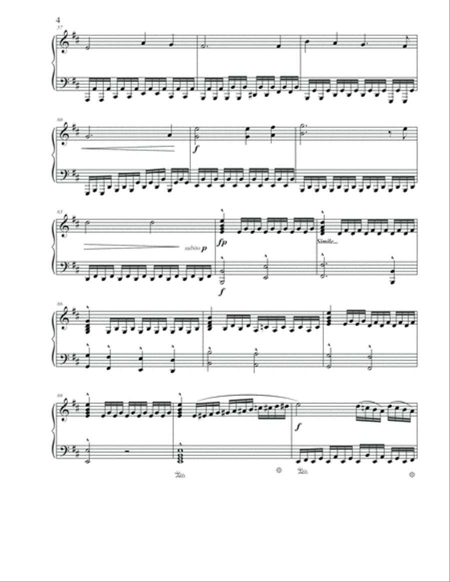 Sonata Tormentosa Sonata Tormentosa Piano Solo scores gallery preview page 4