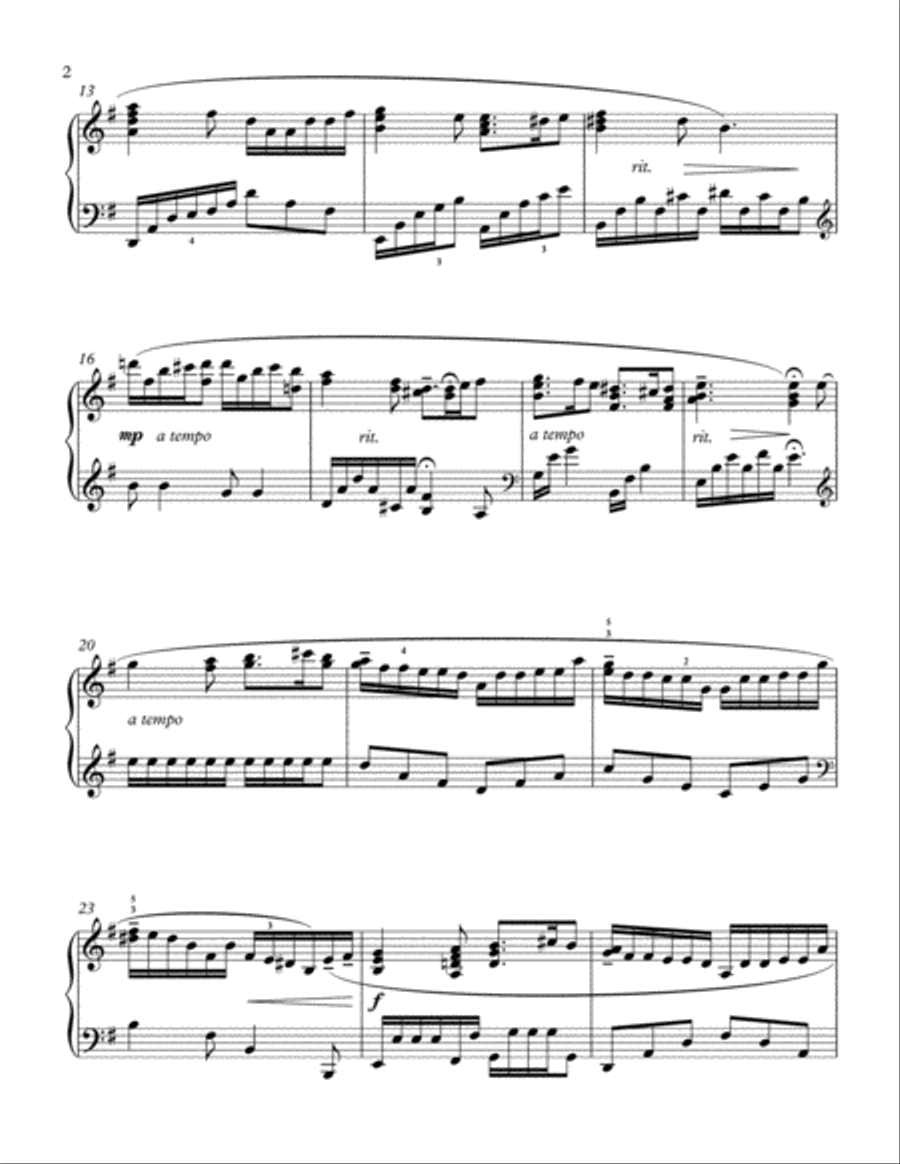 What Child is This Piano Solo scores gallery preview page 3