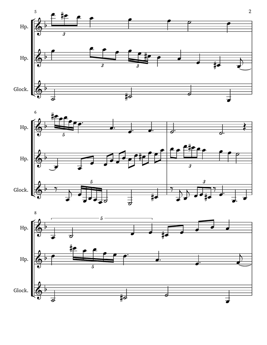 Children's Musing 48 Small Ensemble scores gallery preview page 2