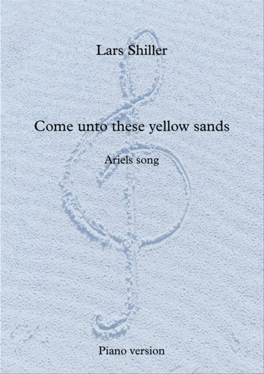 Come unto these yellow sands - piano version Piano Solo scores gallery preview page 1