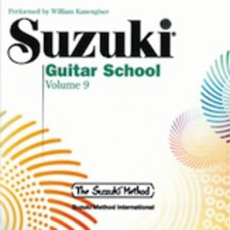 Suzuki Guitar School, Volume 9 Guitar scores gallery preview page 1