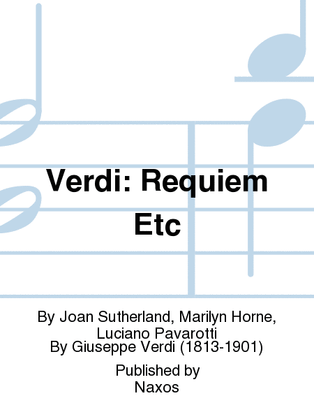 Verdi: Requiem Etc