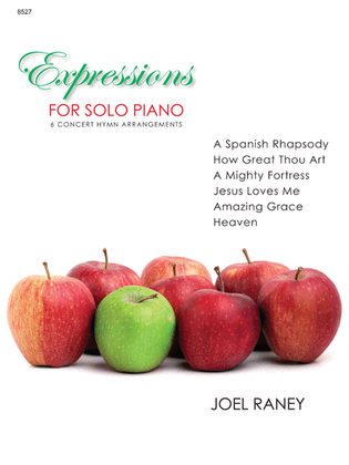 Book cover for Expressions for Solo Piano