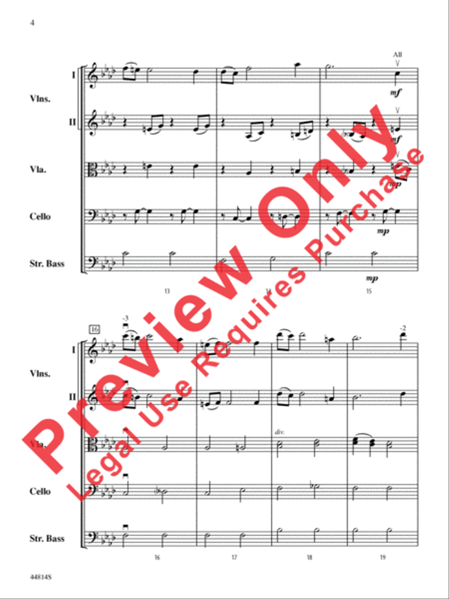 Transylvanian Lullaby Transylvanian Lullaby String Orchestra scores gallery preview page 5