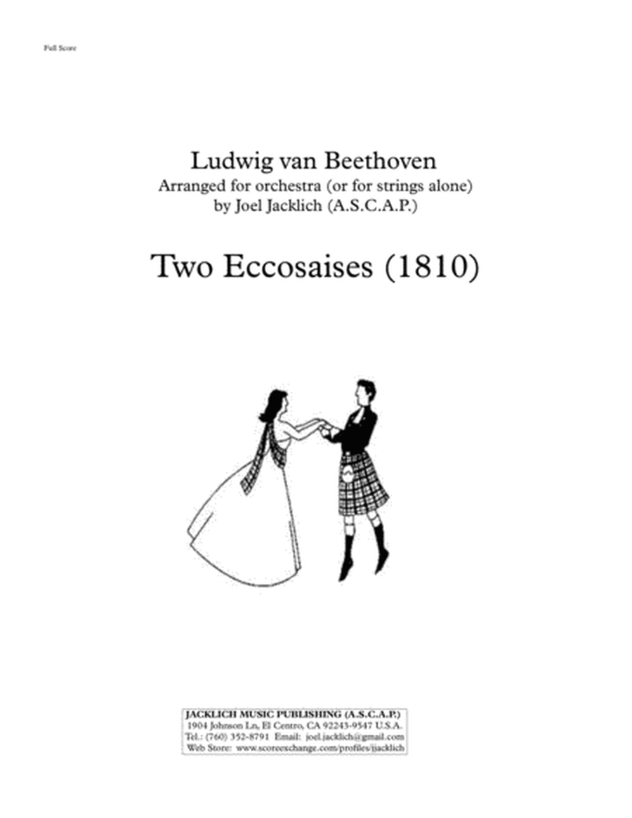 Two Ecosaisses for Orchestra (or Strings Alone), WoO 22-23 image number null