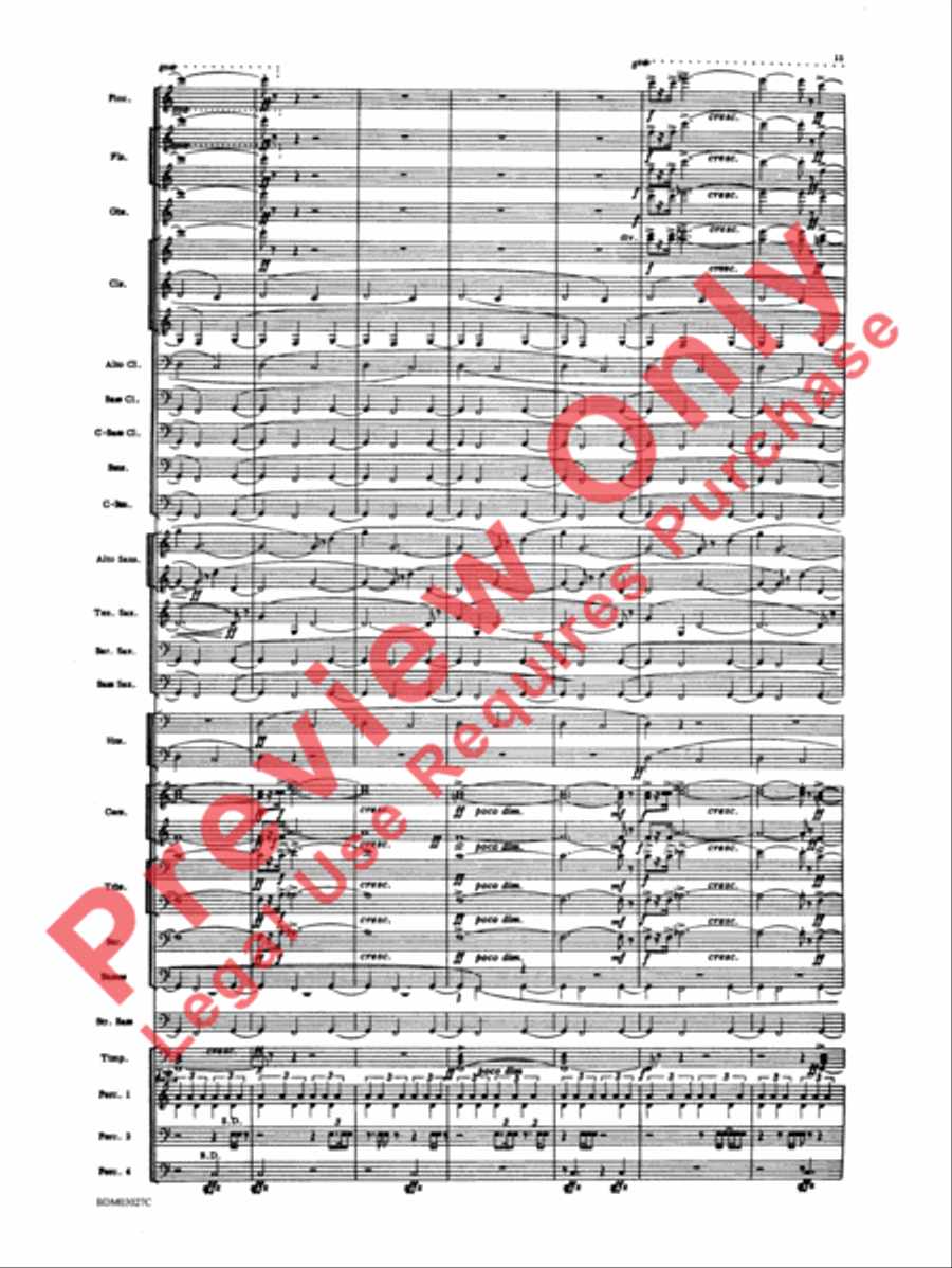 La Fiesta Mexicana Concert Band scores gallery preview page 14