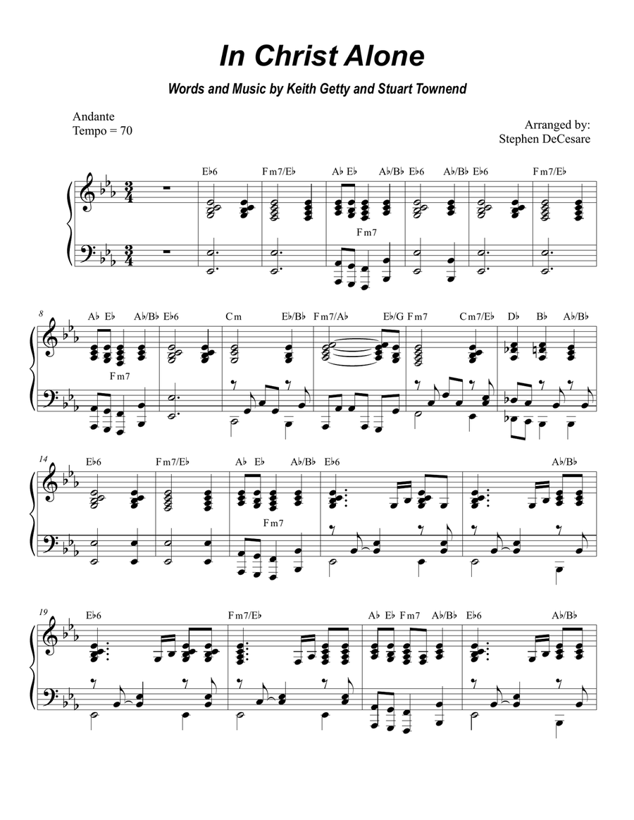 In Christ Alone In Christ Alone Trumpet Solo scores gallery preview page 5