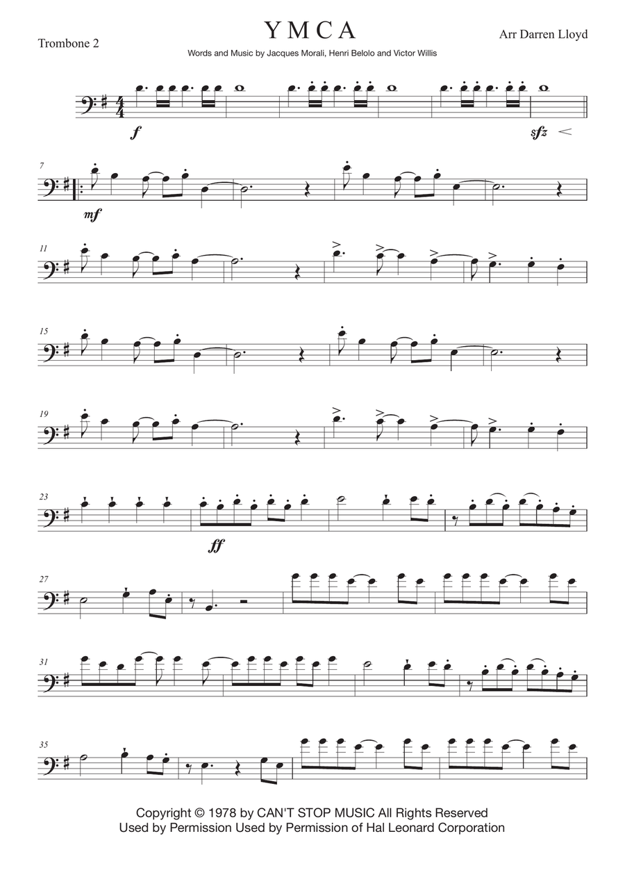 Y.M.C.A. Brass Ensemble scores gallery preview page 5