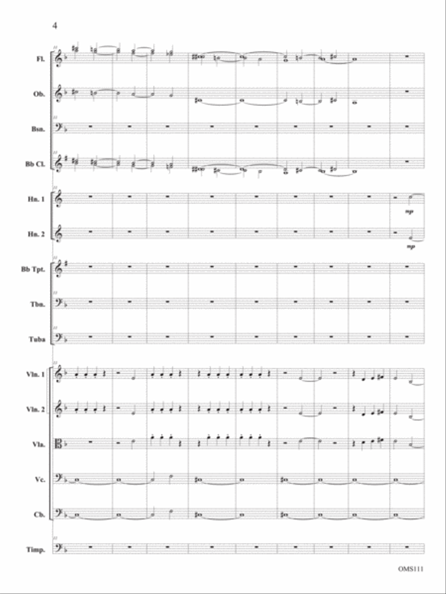 Wind Spirit Wind Spirit Full Orchestra scores gallery preview page 3
