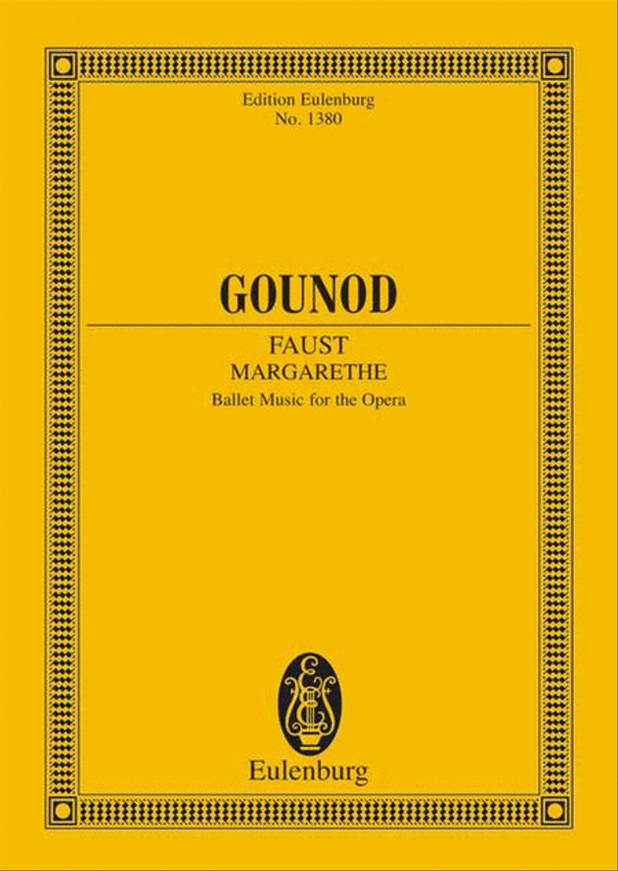 Faust Ballet Music Faust Ballet Music Orchestra scores gallery preview page 1