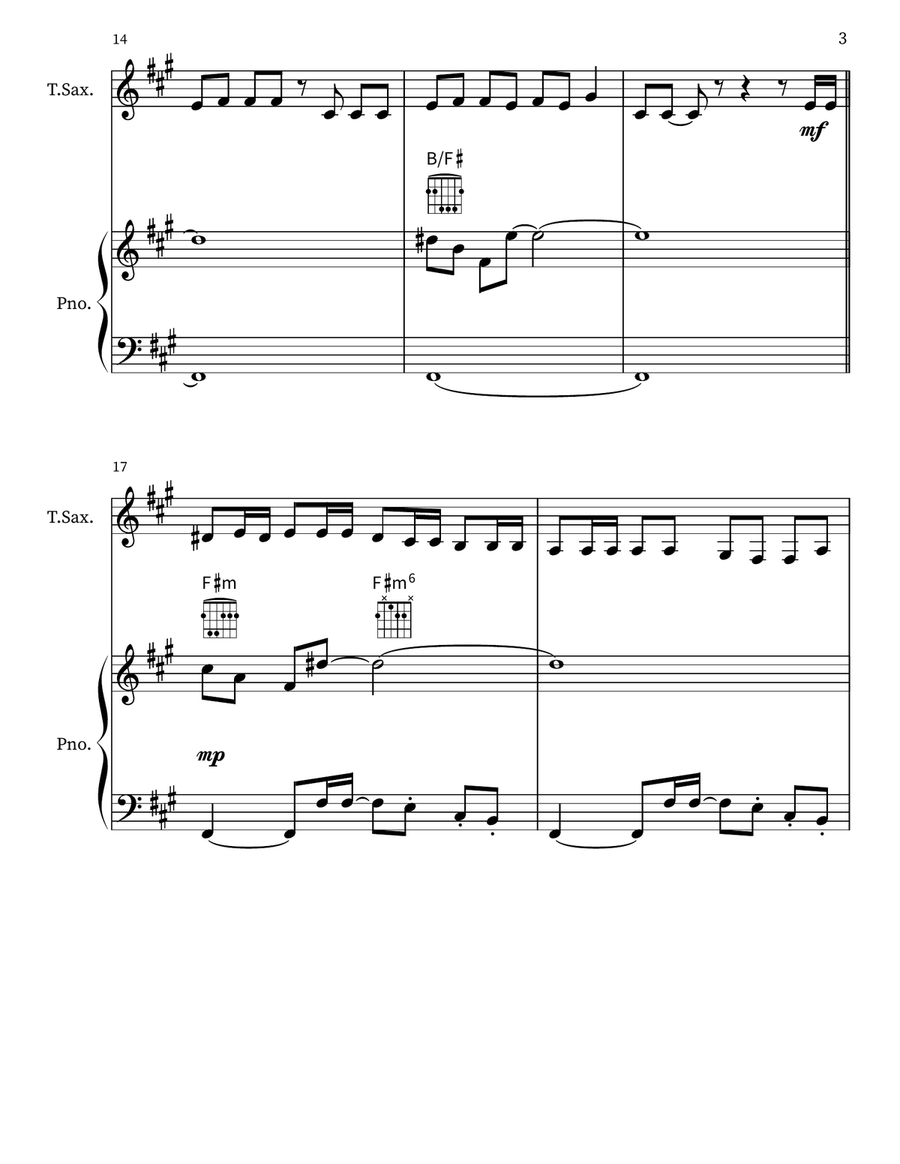 You Oughta Know Score and Parts scores gallery preview page 3