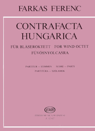 Book cover for Contrafacta Hungarica for Woodwind Octet