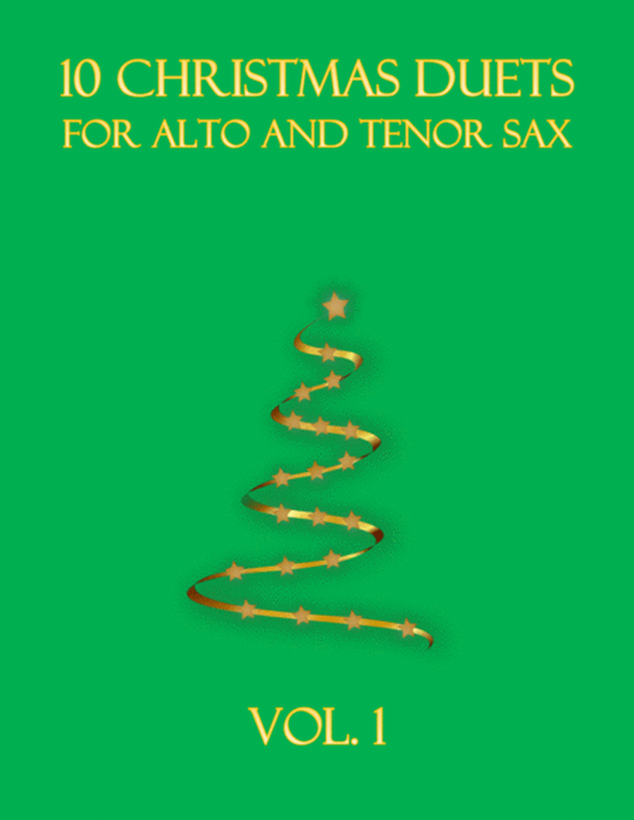 10 Christmas Duets for alto and tenor sax (Vol. 1) image number null