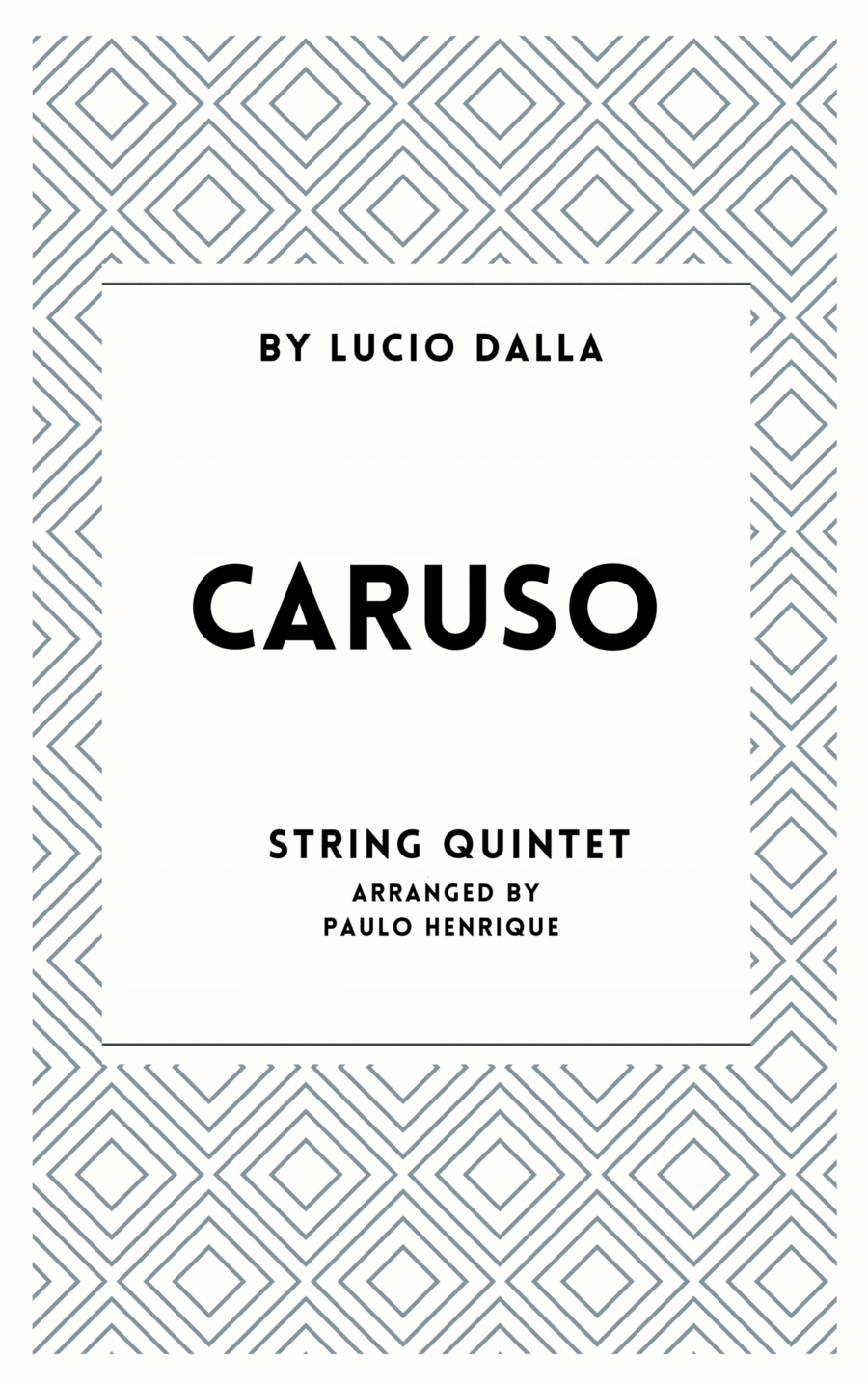 Caruso String Quintet scores gallery preview page 1