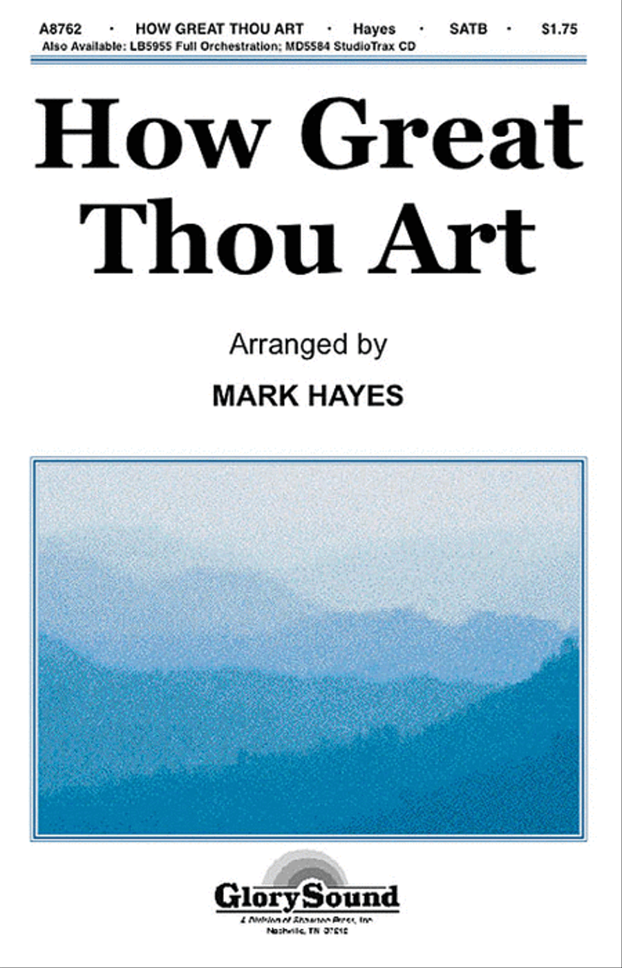How Great Thou Art How Great Thou Art 4-Part scores gallery preview page 1