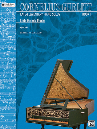 Book cover for Gurlitt Book 1 Little Melodic Etudes, Opus 187