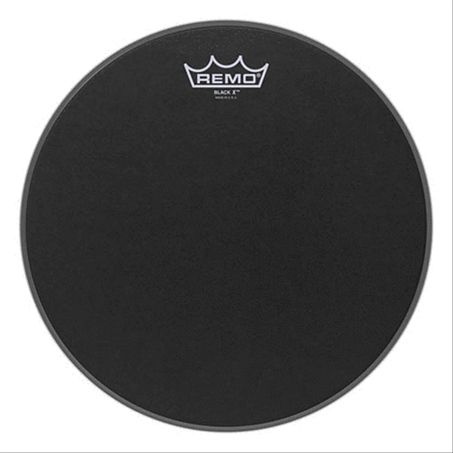 Batter, Black X, 12“ Diameter, Black Dot Bottom Musical Instruments scores gallery preview page 2