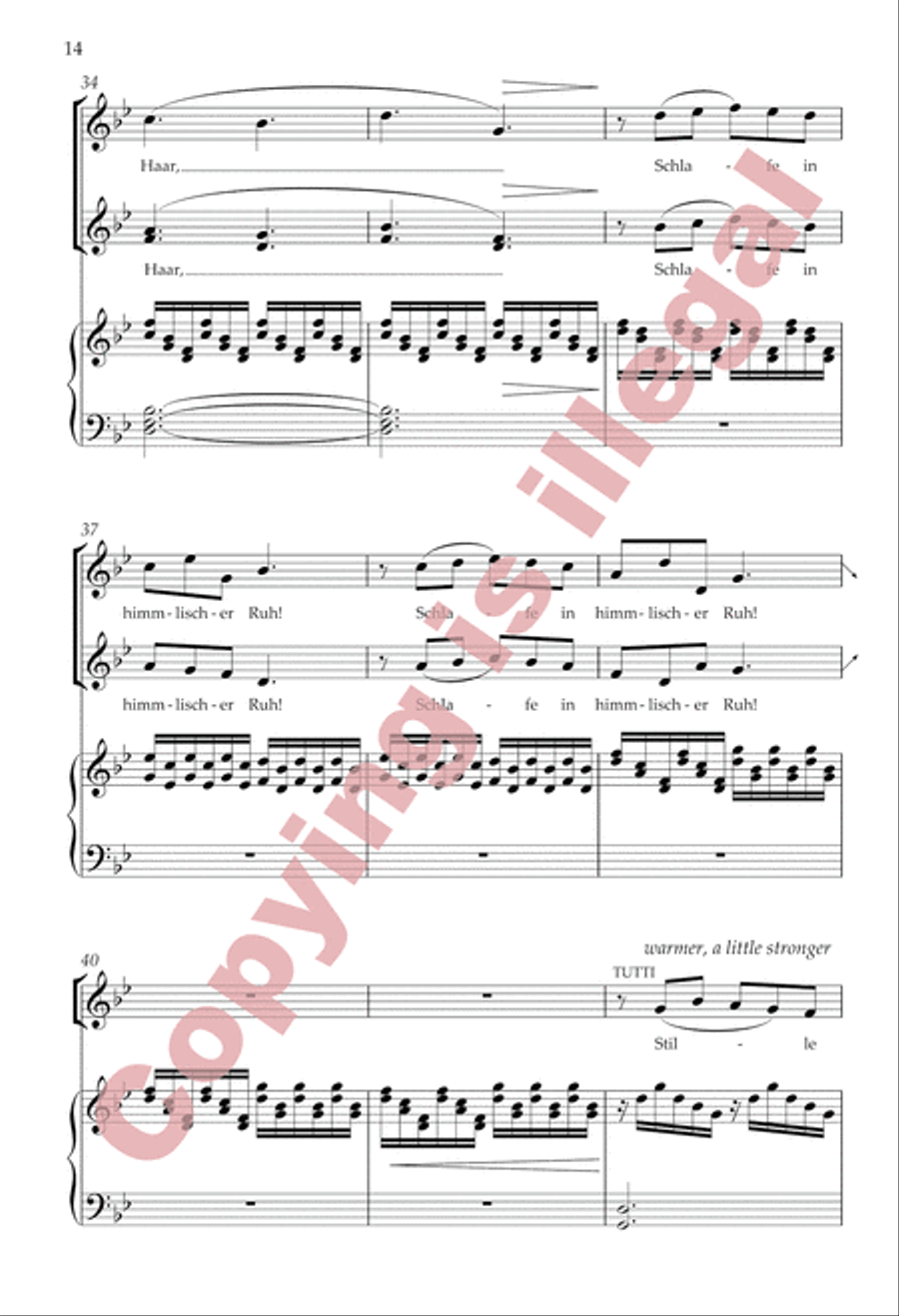 Winter Lullabies (Choral Score) SA scores gallery preview page 12