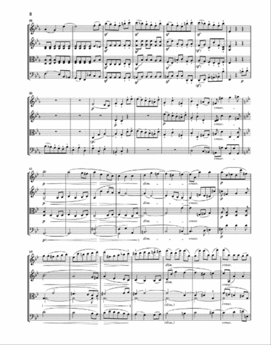 String Quartets III String Quartet scores gallery preview page 3