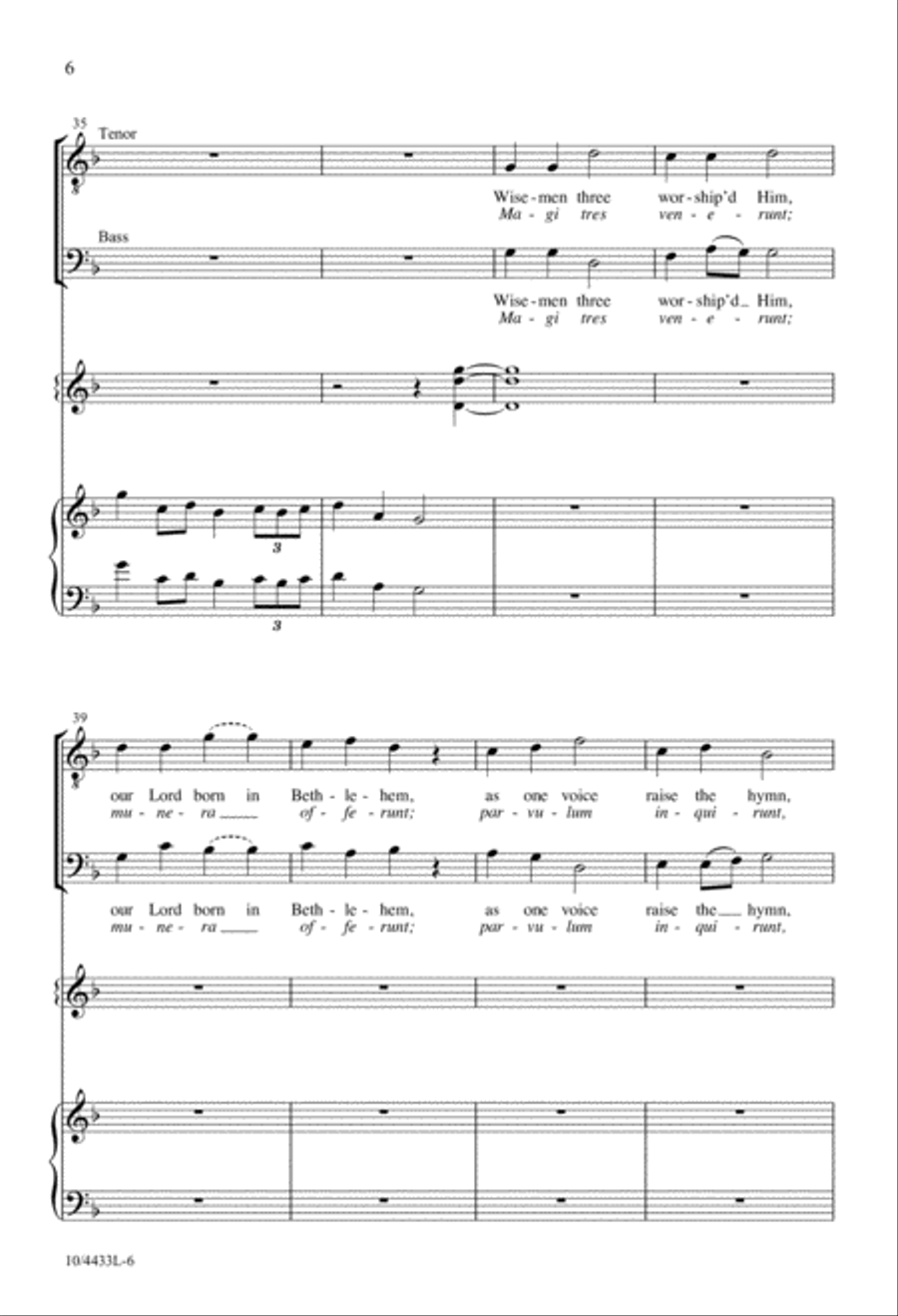 On This Day, Earth Resounds Divisi scores gallery preview page 6