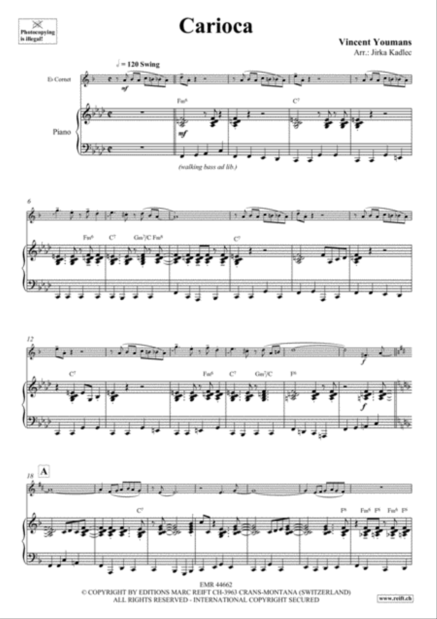 Carioca Cornet scores gallery preview page 4