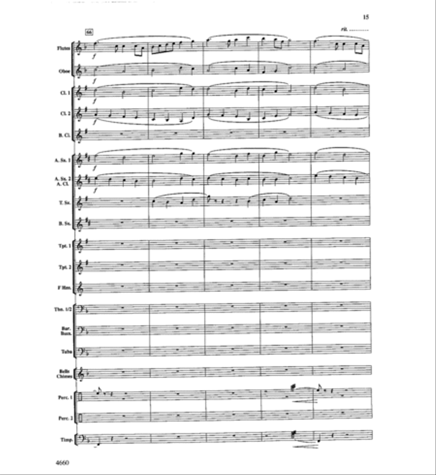 Tribute and Triumph Concert Band scores gallery preview page 14
