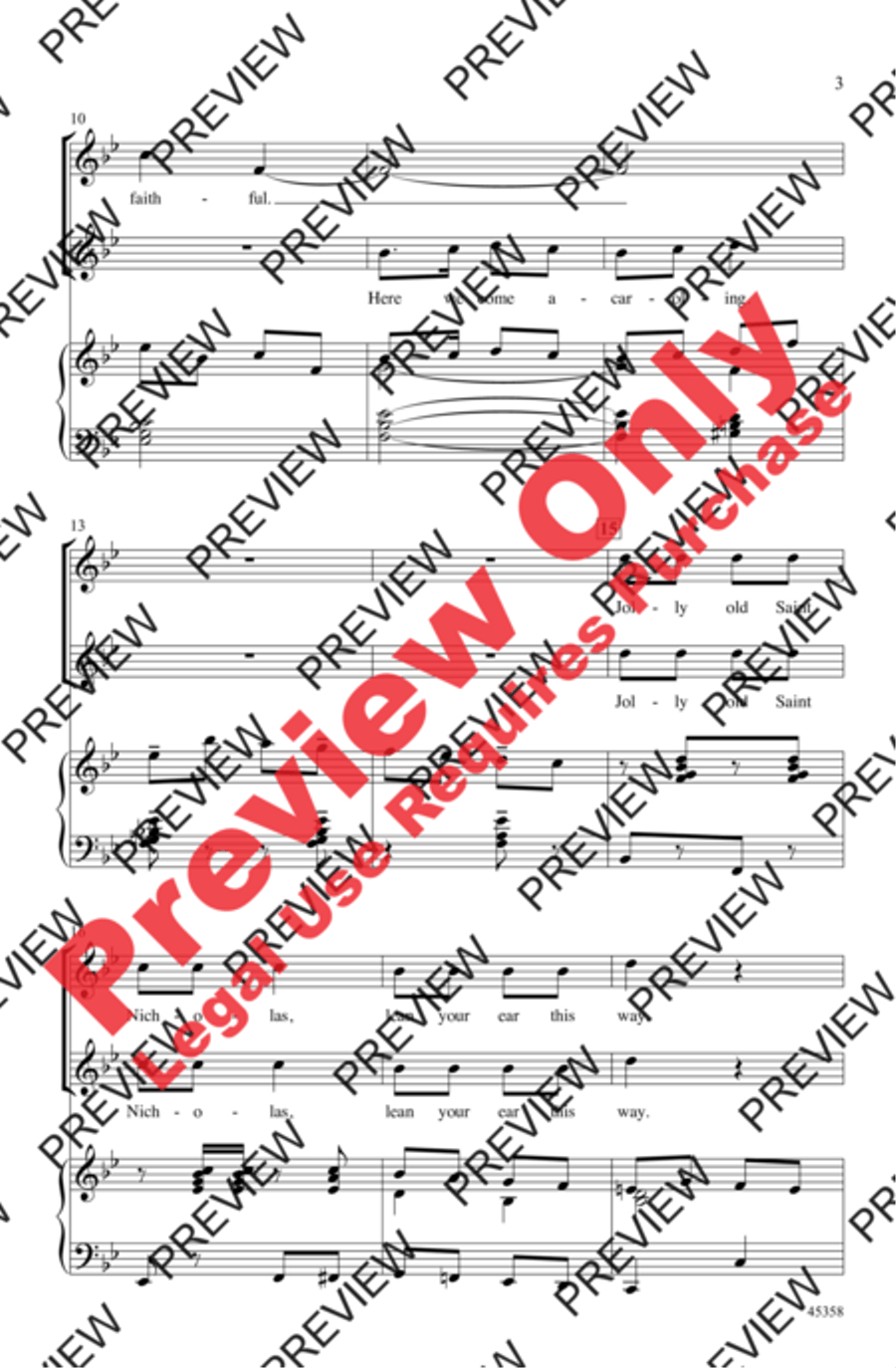 Christmas in 90 Seconds Christmas in 90 Seconds 2-Part scores gallery preview page 3