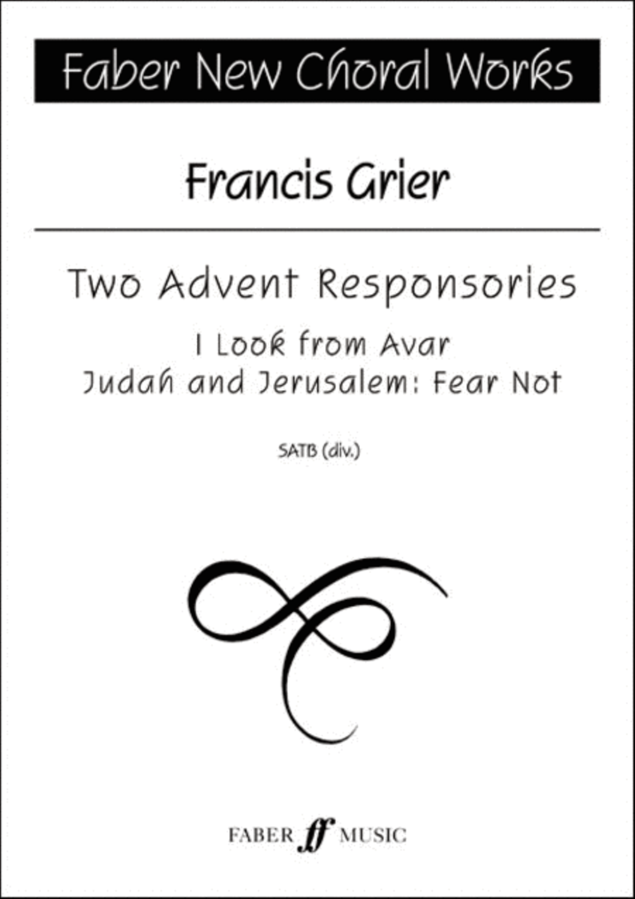 Two Advent Responsories 4-Part scores gallery preview page 1