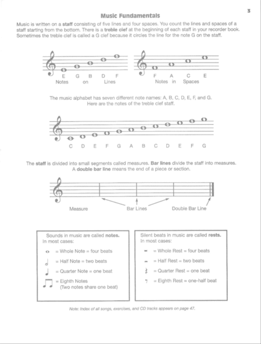 Recorder Express Recorder scores gallery preview page 3