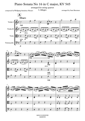 Mozart - Piano Sonata No. 16 in C major (first movement)