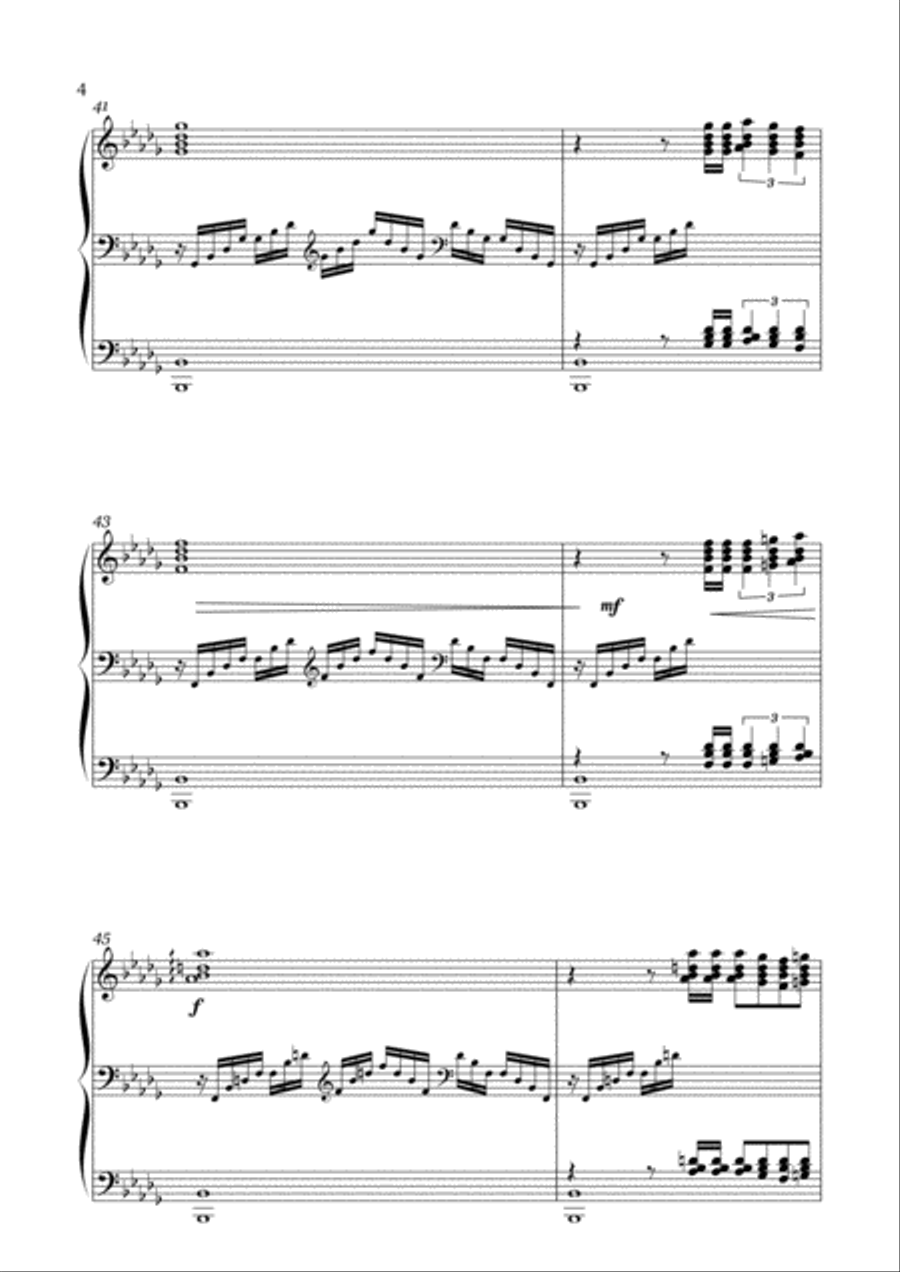 Rhapsodie Russe - Sebastian Thomas Piano Solo scores gallery preview page 4
