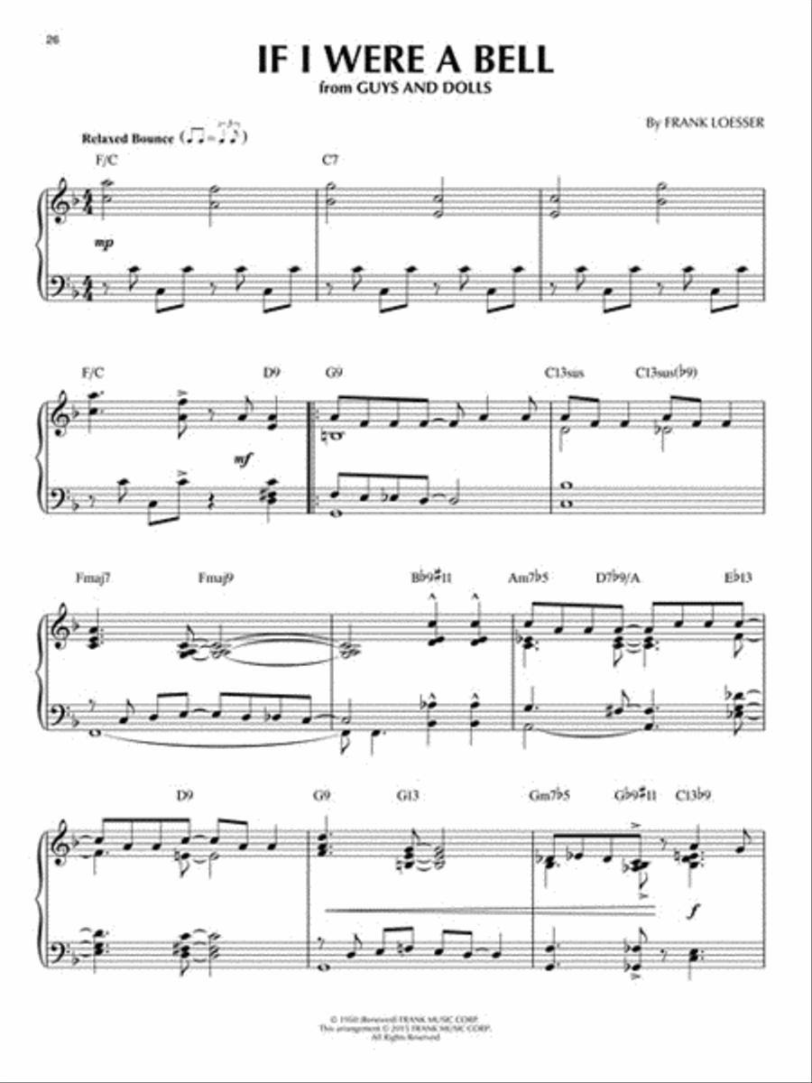 Broadway Jazz Broadway Jazz Piano Solo scores gallery preview page 4