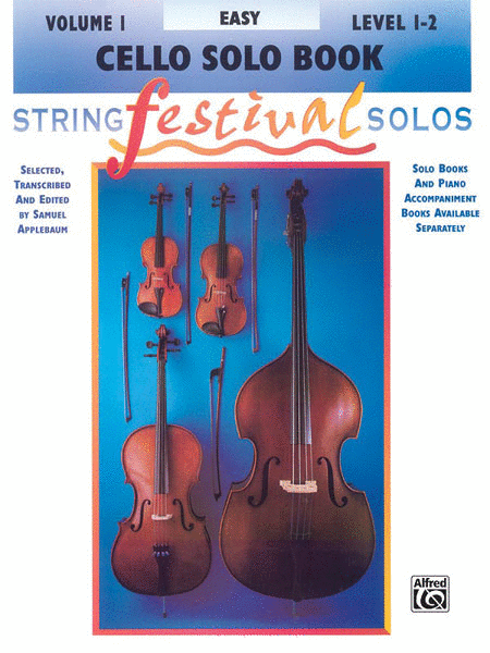 String Festival Solos, Volume 1 Cello Solo - Sheet Music