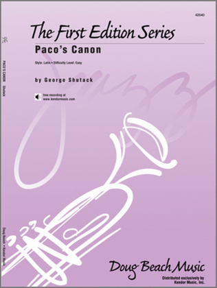 Paco's Canon (Full Score)