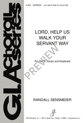 Book cover for Lord, Help Us Walk Your Servant Way