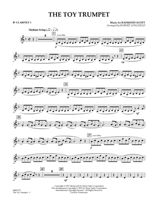 Toy Trumpet (Trumpet Solo & Section Feature) - Bb Clarinet 1