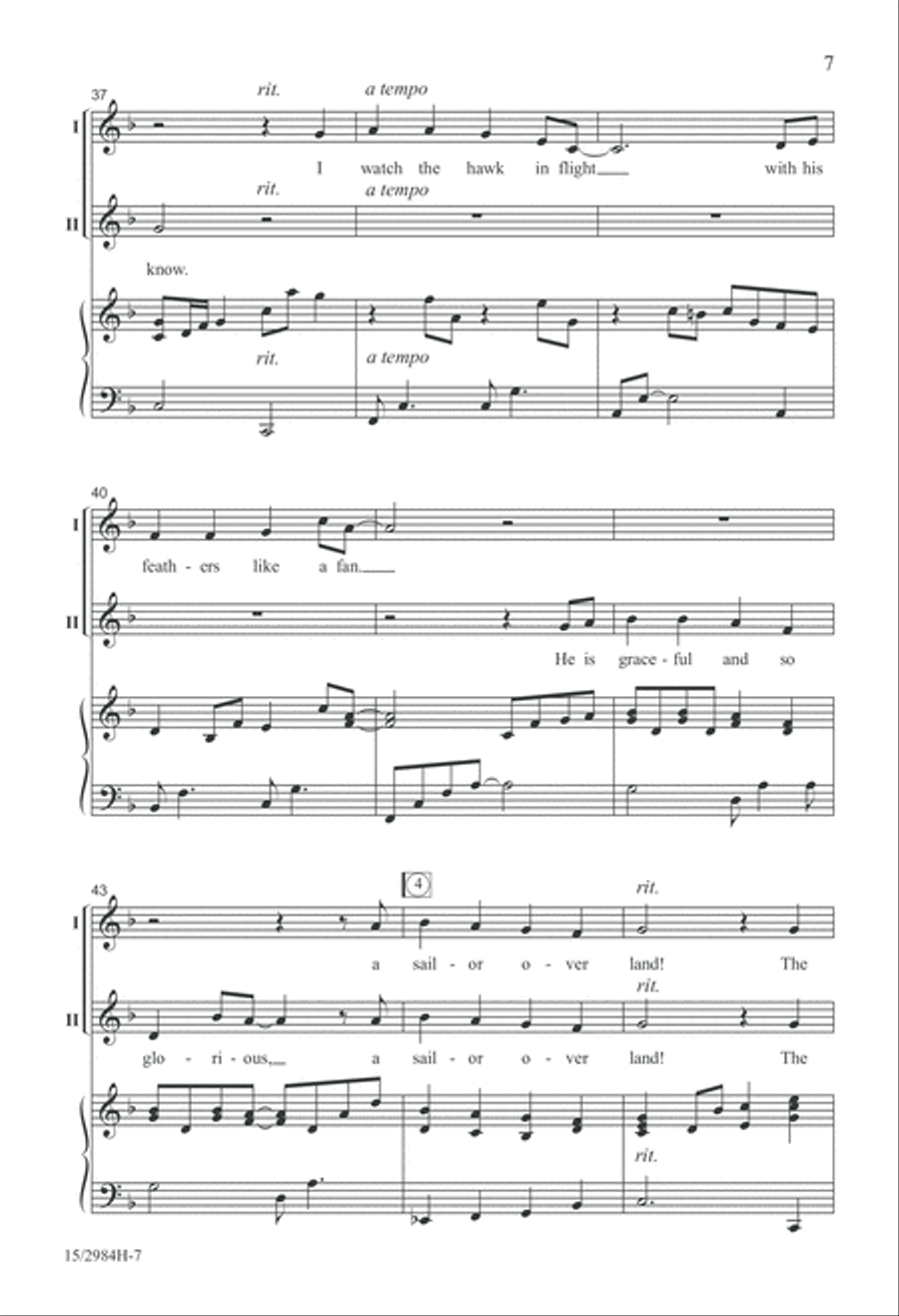 The Simplest Things The Simplest Things 2-Part scores gallery preview page 7