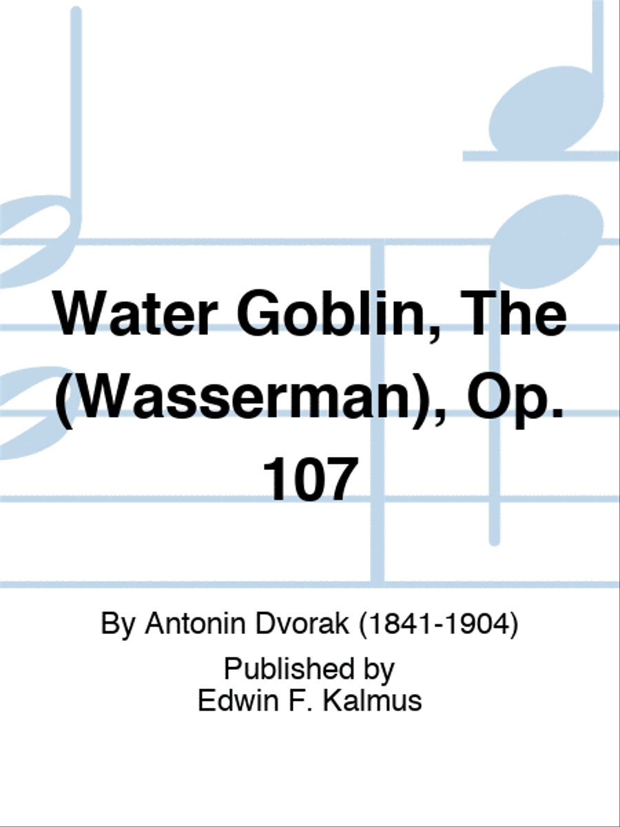 Water Goblin, The (Wasserman), Op. 107 Score scores gallery preview page 1