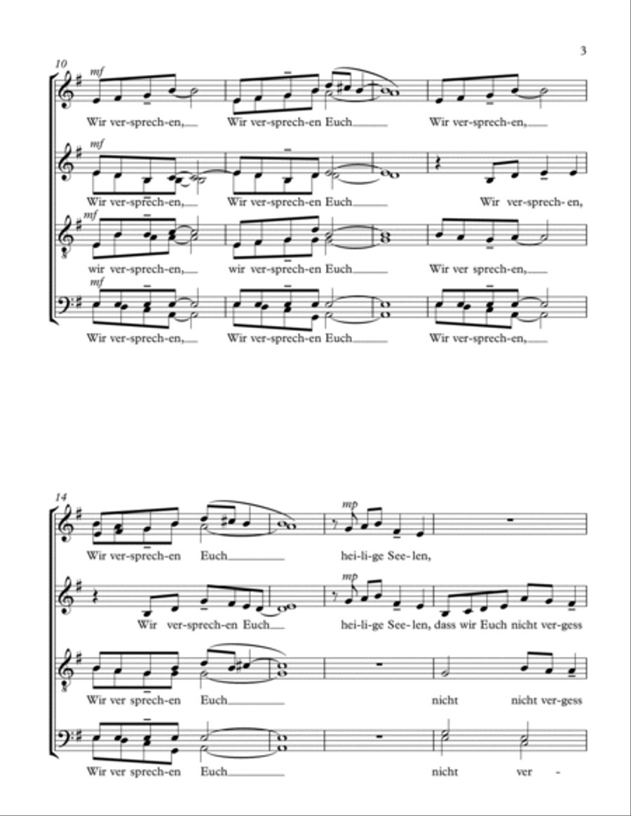 Euch Nicht Vergessen Euch Nicht Vergessen Divisi scores gallery preview page 3