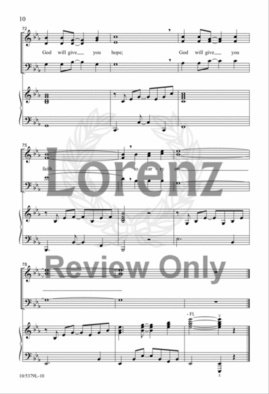 Faith to Carry On 3-Part scores gallery preview page 9