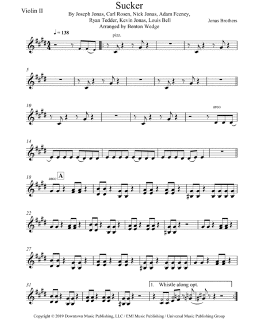 Sucker String Quartet scores gallery preview page 3